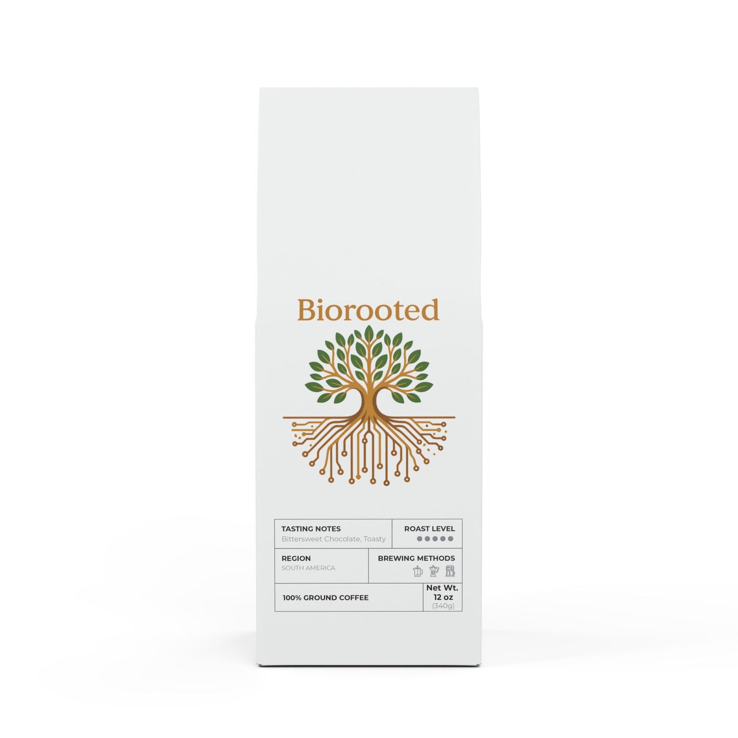 Biorooted Bitterroot Coffee Blend (Dark French Roast)