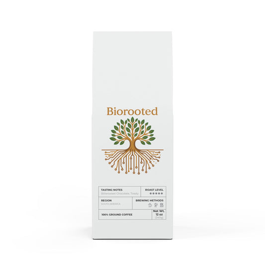 Biorooted Bitterroot Coffee Blend (Dark French Roast)