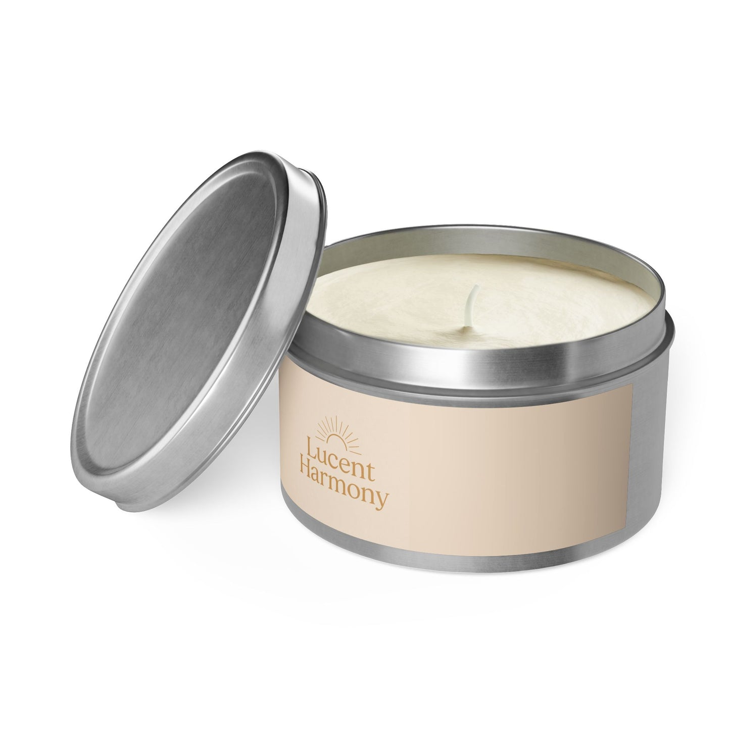 Lucent Harmony Aromatherapy Tin Candles