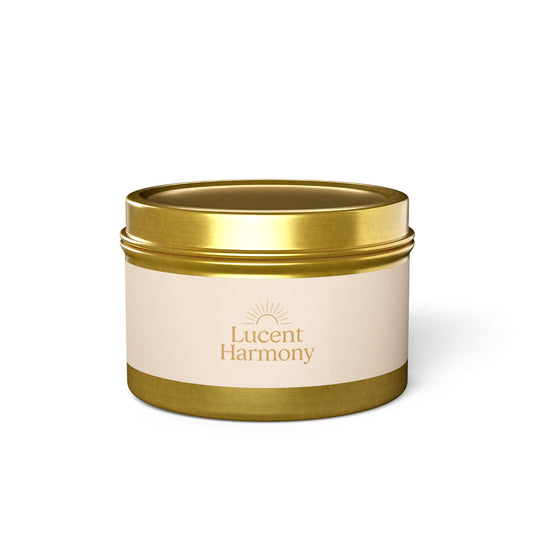 Lucent Harmony Aromatherapy Tin Candles