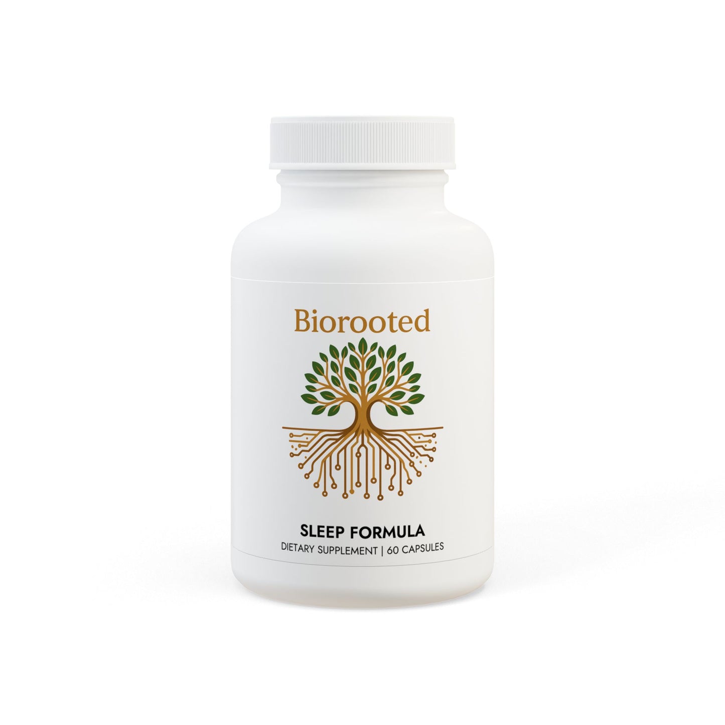 BioRooted Advanced Sleep Support Formula (60 Capsules)
